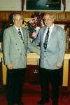 Bro Harold Meers with Bro. Vic Stansbury